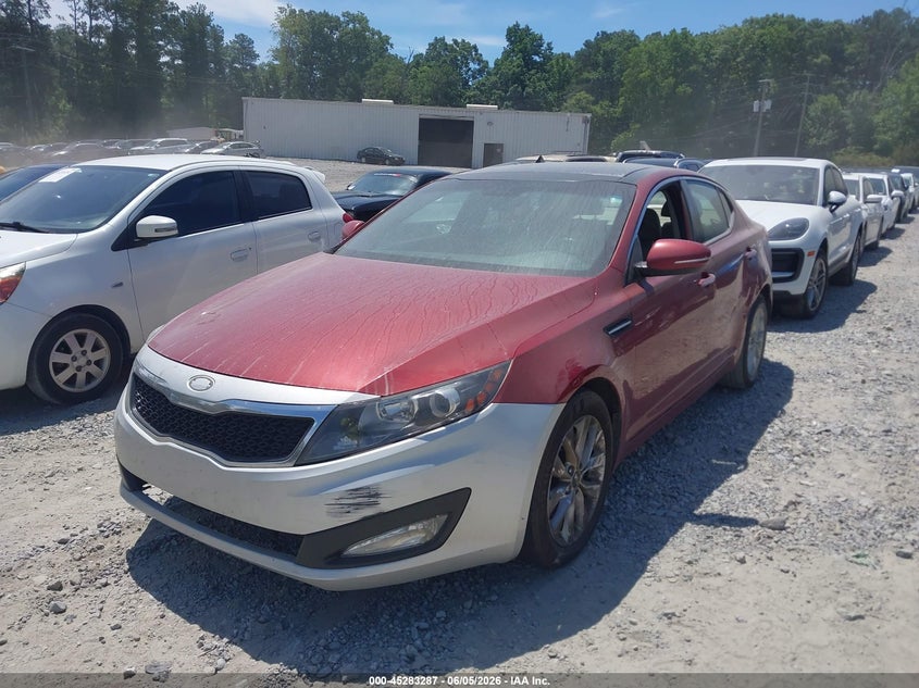 2011 Kia Optima VIN KNAGN4A76B5095217 IAAI salvage auction — LEFT SIDE, Salvage (Georgia), sold $525 on 2026-07-14 (photo 2)