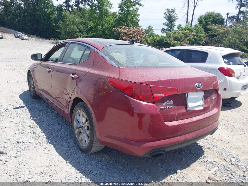 2011 Kia Optima VIN KNAGN4A76B5095217 IAAI salvage auction — LEFT SIDE, Salvage (Georgia), sold $525 on 2026-07-14 (photo 3)