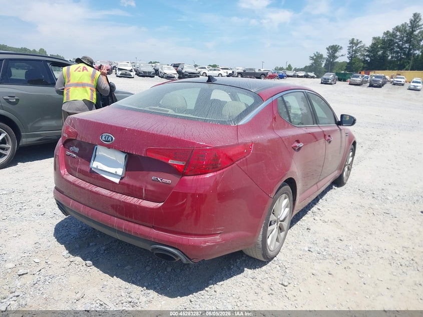 2011 Kia Optima VIN KNAGN4A76B5095217 IAAI salvage auction — LEFT SIDE, Salvage (Georgia), sold $525 on 2026-07-14 (photo 4)
