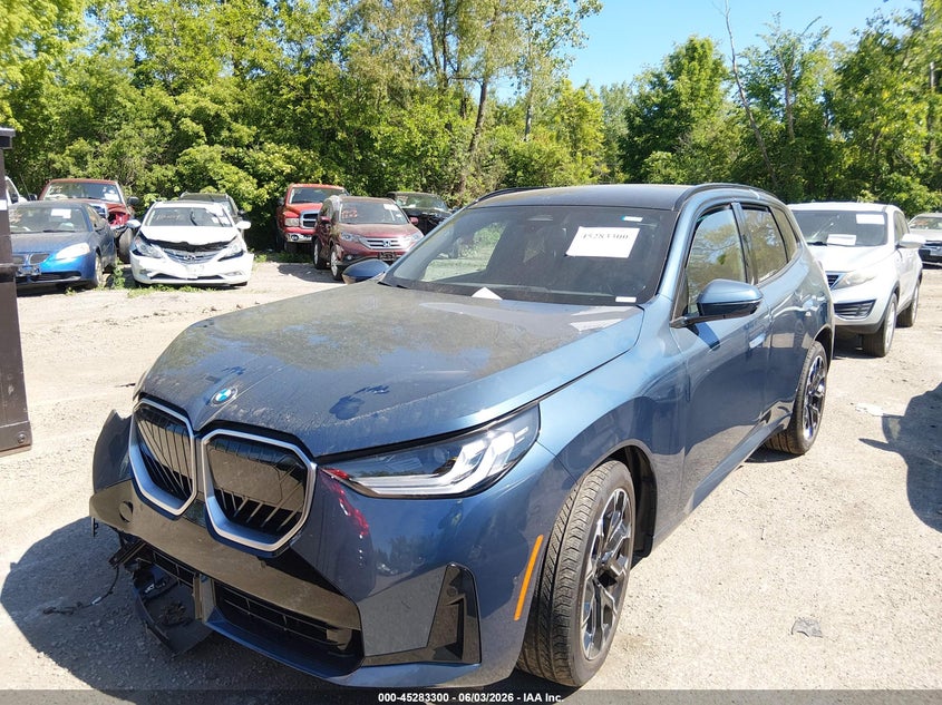 2025 BMW X3 VIN 5UX53GP06S9018365 IAAI salvage auction — RIGHT FRONT, Salvage Title, sold $23,750 on 2026-07-20 (photo 2)