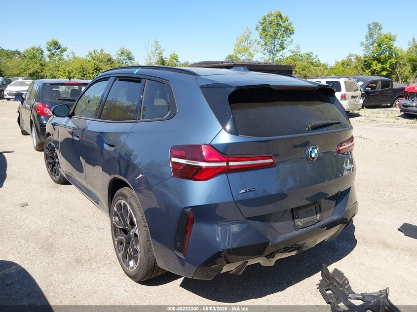 2025 BMW X3 VIN 5UX53GP06S9018365 IAAI salvage auction — RIGHT FRONT, Salvage Title, sold $23,750 on 2026-07-20 (photo 3)