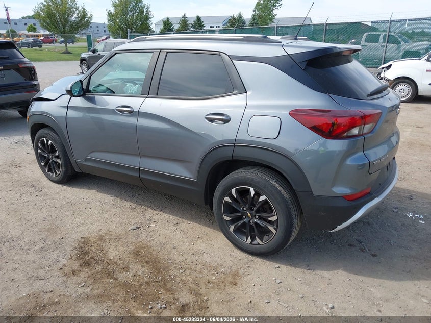 2021 Chevrolet Trailblazer VIN KL79MPSL0MB033907 IAAI salvage auction — FRONT END, Salvage Title, sold $1,500 on 2026-07-14 (photo 3)