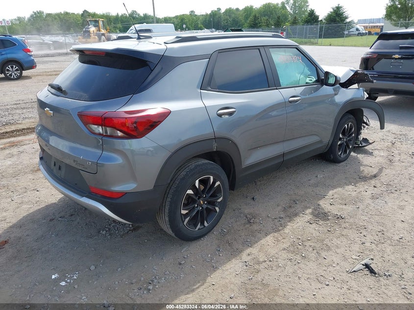2021 Chevrolet Trailblazer VIN KL79MPSL0MB033907 IAAI salvage auction — FRONT END, Salvage Title, sold $1,500 on 2026-07-14 (photo 4)