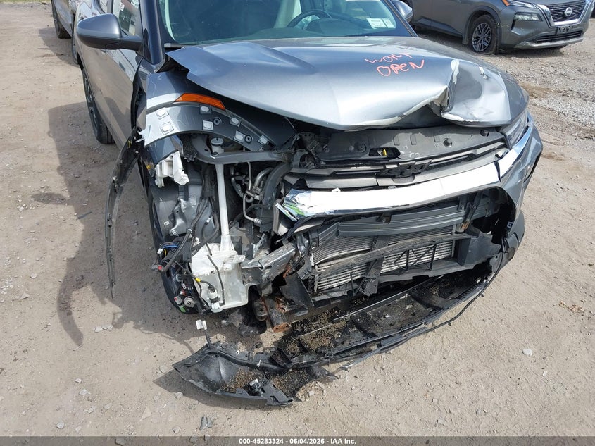 2021 Chevrolet Trailblazer VIN KL79MPSL0MB033907 IAAI salvage auction — FRONT END, Salvage Title, sold $1,500 on 2026-07-14 (photo 6)