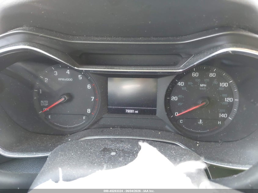 2021 Chevrolet Trailblazer VIN KL79MPSL0MB033907 IAAI salvage auction — FRONT END, Salvage Title, sold $1,500 on 2026-07-14 (photo 7)