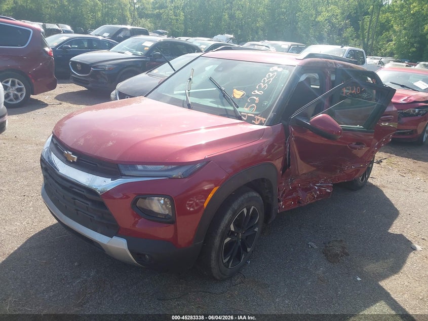 2021 Chevrolet Trailblazer VIN KL79MPS22MB074904 IAAI salvage auction — LEFT SIDE, Salvage Title, sold $25 on 2026-07-21 (photo 2)