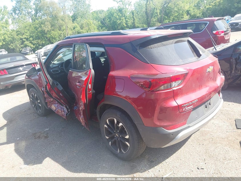 2021 Chevrolet Trailblazer VIN KL79MPS22MB074904 IAAI salvage auction — LEFT SIDE, Salvage Title, sold $25 on 2026-07-21 (photo 3)
