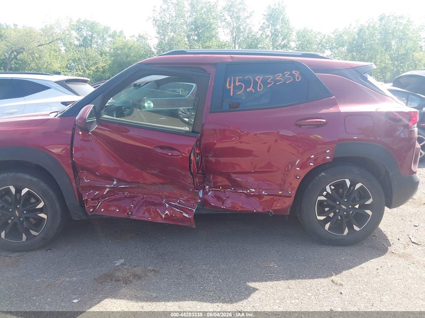 2021 Chevrolet Trailblazer VIN KL79MPS22MB074904 IAAI salvage auction — LEFT SIDE, Salvage Title, sold $25 on 2026-07-21 (photo 6)