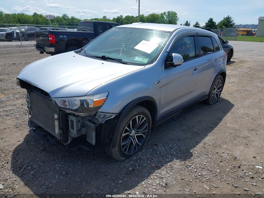 2016 Mitsubishi Outlander VIN JA4AR3AW7GZ042485 IAAI salvage auction — FRONT END, Salvage Title, sold $1,900 on 2026-07-07 (photo 2)