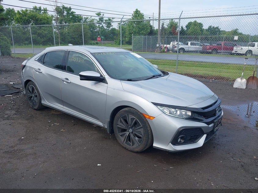2018 Honda Civic VIN SHHFK7H59JU209011 IAAI salvage auction — LEFT REAR, Salvage (Virginia), sold $4,675 on 2026-07-28 (photo 1)