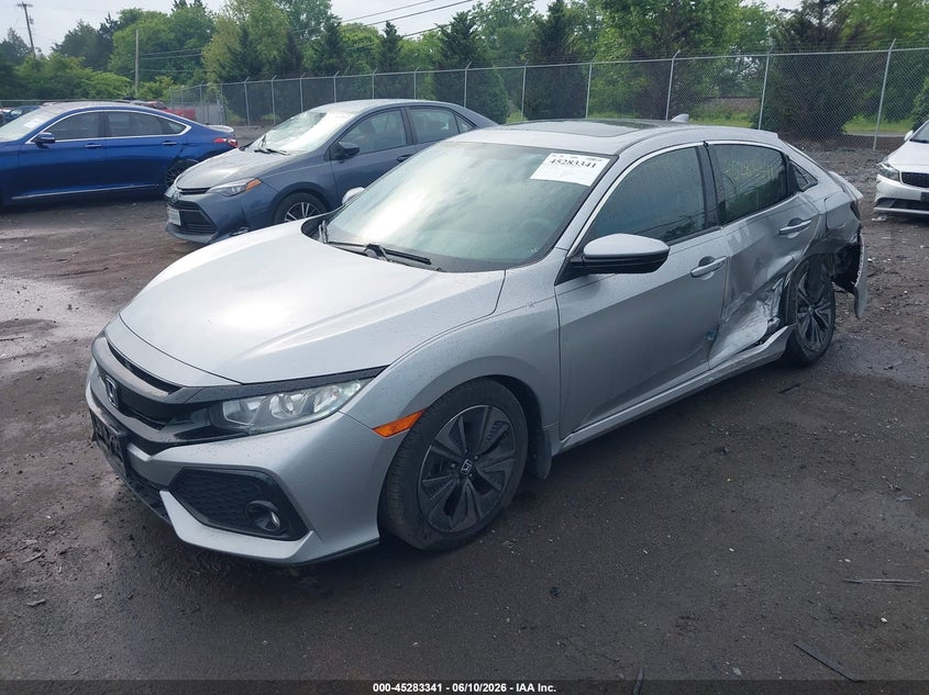 2018 Honda Civic VIN SHHFK7H59JU209011 IAAI salvage auction — LEFT REAR, Salvage (Virginia), sold $4,675 on 2026-07-28 (photo 2)