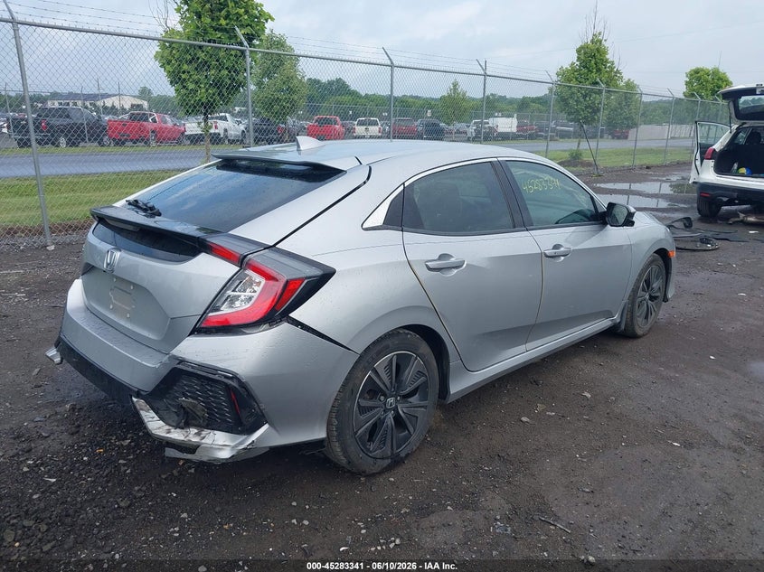 2018 Honda Civic VIN SHHFK7H59JU209011 IAAI salvage auction — LEFT REAR, Salvage (Virginia), sold $4,675 on 2026-07-28 (photo 4)