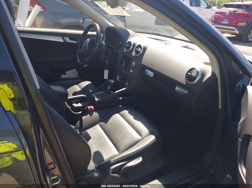 2013 Audi A3 VIN WAUKJAFM4DA018407 IAAI salvage auction — FRONT END, Salvage (Massachusetts), sold $1,400 on 2026-07-10 (photo 5)