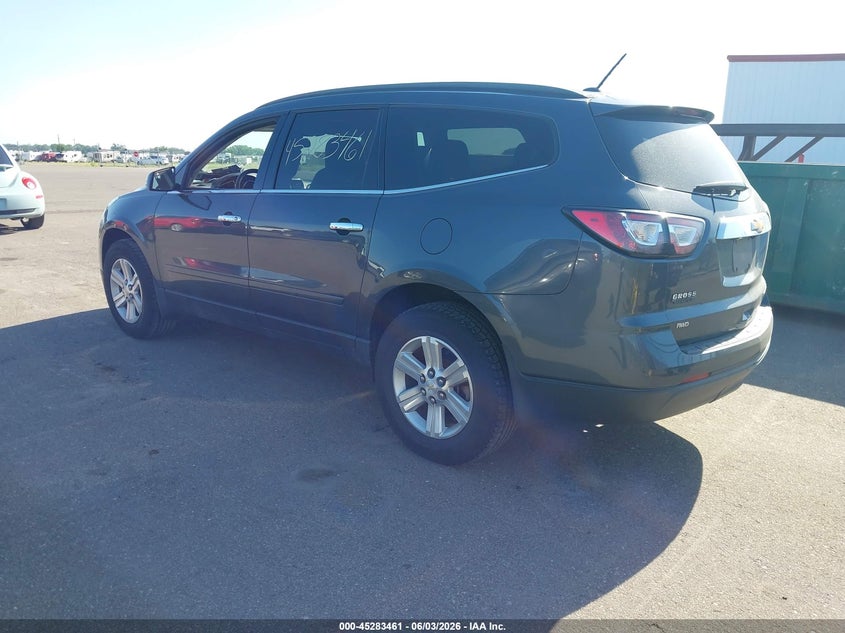2013 Chevrolet Traverse VIN 1GNKVJKD6DJ213008 IAAI salvage auction — RIGHT FRONT, Prior Salvage (Minnesota), sold $725 on 2026-07-09 (photo 3)