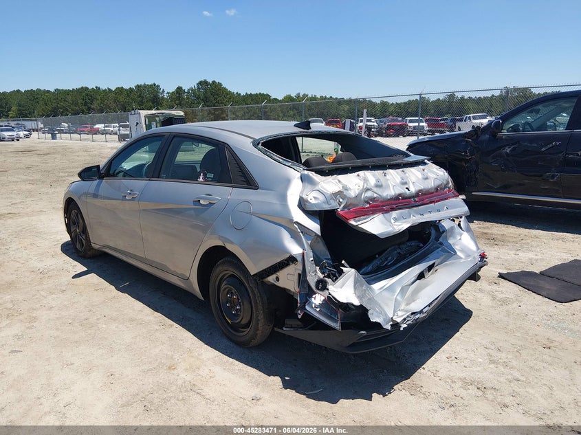 2021 Hyundai Elantra VIN 5NPLM4AG7MH028519 IAAI salvage auction — REAR END, Salvage (Georgia), sold $2,250 on 2026-07-24 (photo 6)