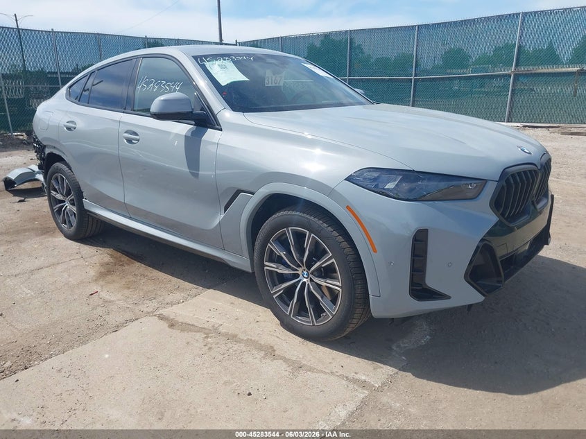 2026 BMW X6 VIN 5UX33EX0XT9312297 IAAI salvage auction — REAR END, Salvage Title, sold $58,250 on 2026-07-20 (photo 1)
