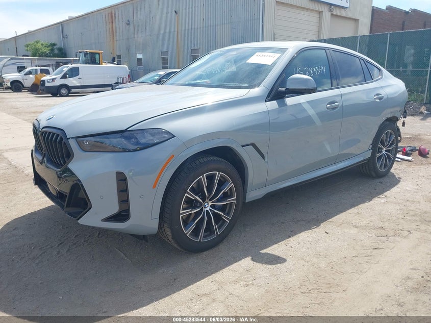 2026 BMW X6 VIN 5UX33EX0XT9312297 IAAI salvage auction — REAR END, Salvage Title, sold $58,250 on 2026-07-20 (photo 2)