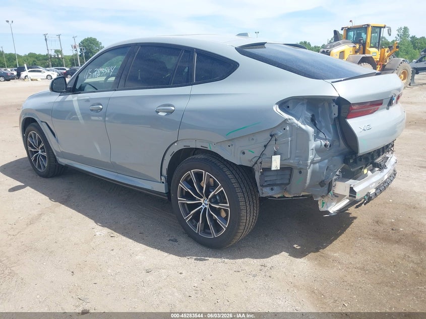 2026 BMW X6 VIN 5UX33EX0XT9312297 IAAI salvage auction — REAR END, Salvage Title, sold $58,250 on 2026-07-20 (photo 3)