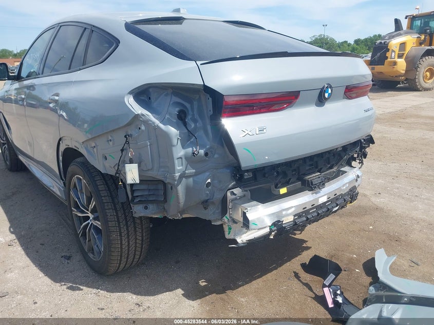 2026 BMW X6 VIN 5UX33EX0XT9312297 IAAI salvage auction — REAR END, Salvage Title, sold $58,250 on 2026-07-20 (photo 6)