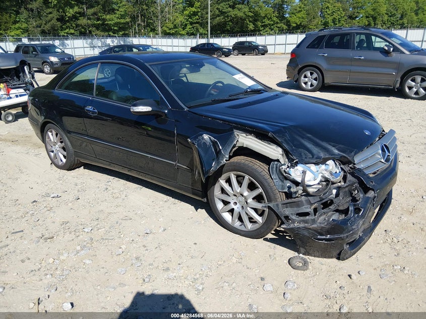 2007 Mercedes-benz Clk-class VIN WDBTJ56H57F223869 IAAI salvage auction — RIGHT FRONT, Salvage (Georgia), sold $575 on 2026-08-20 (photo 1)