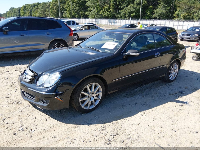 2007 Mercedes-benz Clk-class VIN WDBTJ56H57F223869 IAAI salvage auction — RIGHT FRONT, Salvage (Georgia), sold $575 on 2026-08-20 (photo 2)