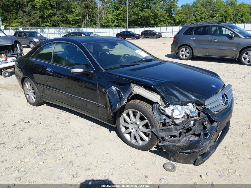 2007 Mercedes-benz Clk-class VIN WDBTJ56H57F223869 IAAI salvage auction — RIGHT FRONT, Salvage (Georgia), sold $575 on 2026-08-20 (photo 6)