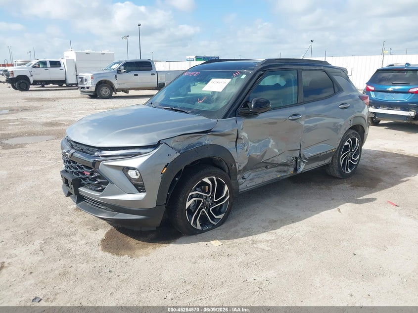 2025 Chevrolet Trailblazer VIN KL79MTSL9SB196237 IAAI salvage auction — LEFT SIDE, Salvage Title, sold $25 on 2026-07-29 (photo 2)