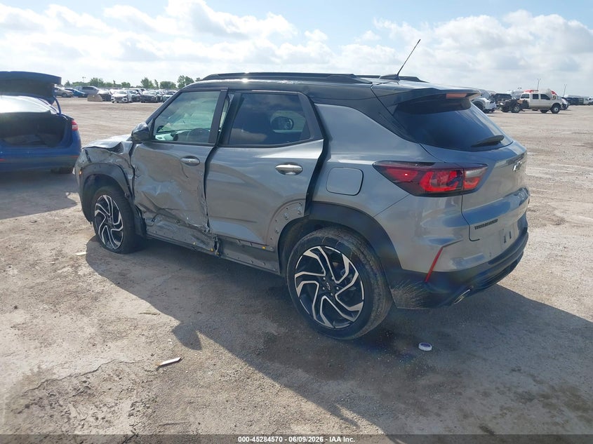 2025 Chevrolet Trailblazer VIN KL79MTSL9SB196237 IAAI salvage auction — LEFT SIDE, Salvage Title, sold $25 on 2026-07-29 (photo 3)