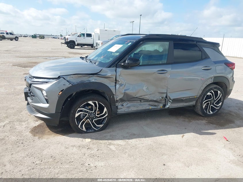 2025 Chevrolet Trailblazer VIN KL79MTSL9SB196237 IAAI salvage auction — LEFT SIDE, Salvage Title, sold $25 on 2026-07-29 (photo 6)