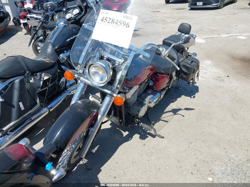 2005 Honda Vt750 VIN JH2RC50385M104782 IAAI salvage auction — NORMAL WEAR, Clear (Rhode Island), sold $1,050 on 2026-07-07 (photo 2)