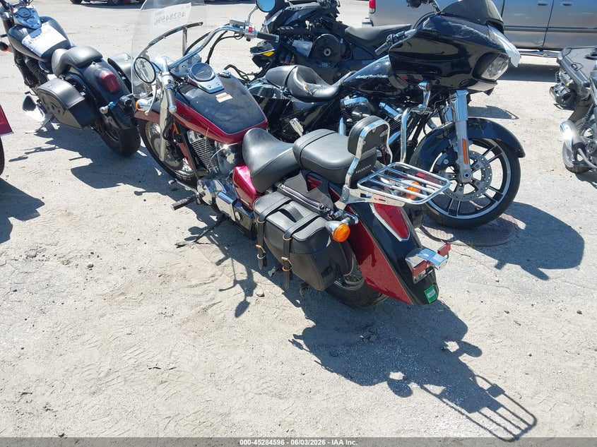 2005 Honda Vt750 VIN JH2RC50385M104782 IAAI salvage auction — NORMAL WEAR, Clear (Rhode Island), sold $1,050 on 2026-07-07 (photo 3)