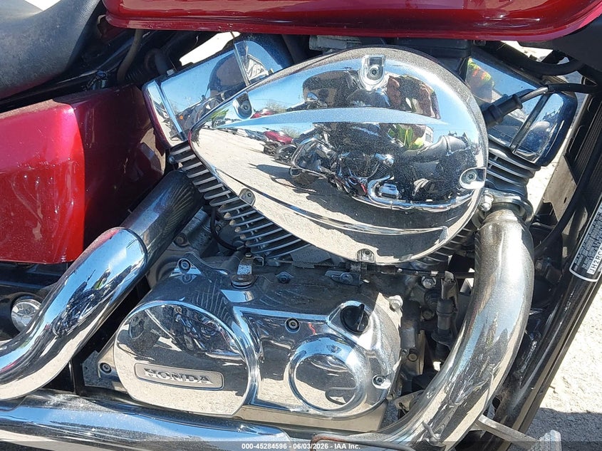 2005 Honda Vt750 VIN JH2RC50385M104782 IAAI salvage auction — NORMAL WEAR, Clear (Rhode Island), sold $1,050 on 2026-07-07 (photo 8)