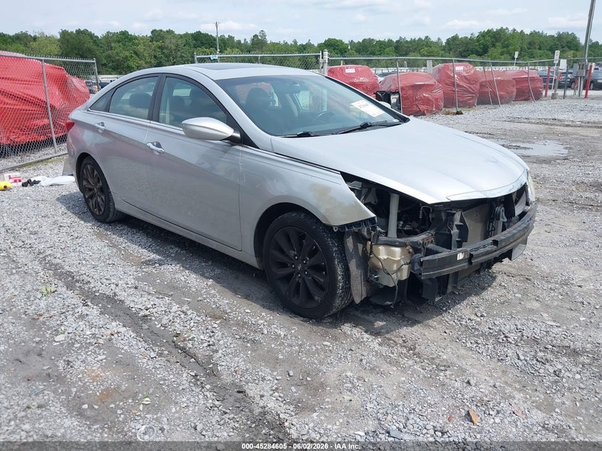 2011 Hyundai Sonata VIN 5NPEC4AB3BH217150 IAAI salvage auction — FRONT END, Rebuildable (Florida), sold $600 on 2026-07-09 (photo 1)