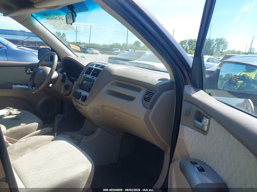 2008 Kia Sportage VIN KNDJE723287543410 IAAI salvage auction — NORMAL WEAR, Original (Ohio), sold $675 on 2026-07-14 (photo 5)