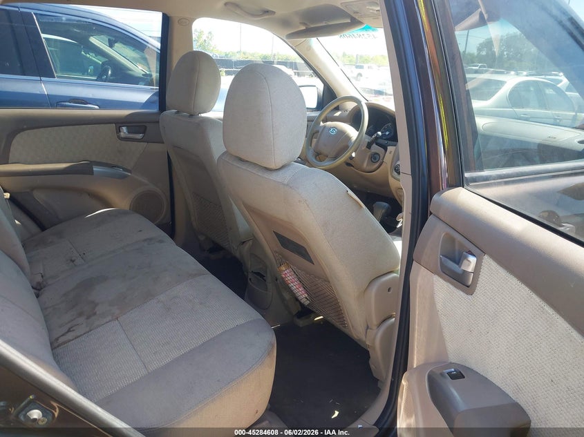 2008 Kia Sportage VIN KNDJE723287543410 IAAI salvage auction — NORMAL WEAR, Original (Ohio), sold $675 on 2026-07-14 (photo 8)