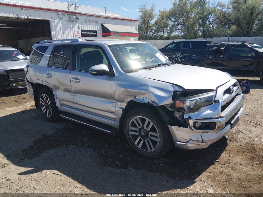 2017 Toyota 4runner VIN JTEBU5JR8H5454935 IAAI salvage auction — LEFT & RIGHT, Salvage Title, sold $8,550 on 2026-07-15 (photo 1)