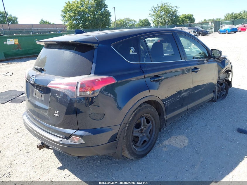 2018 Toyota Rav 4 VIN JTMBFREV7JJ232882 IAAI salvage auction — RIGHT FRONT, Salvage (Pennsylvania), sold $4,250 on 2026-07-31 (photo 4)