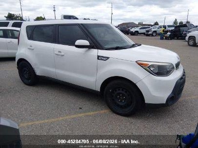 2015 Kia Soul VIN KNDJN2A20F7231885 IAAI salvage auction — FRONT END, Clear (Colorado), sold $1,200 on 2026-07-21 (photo 1)