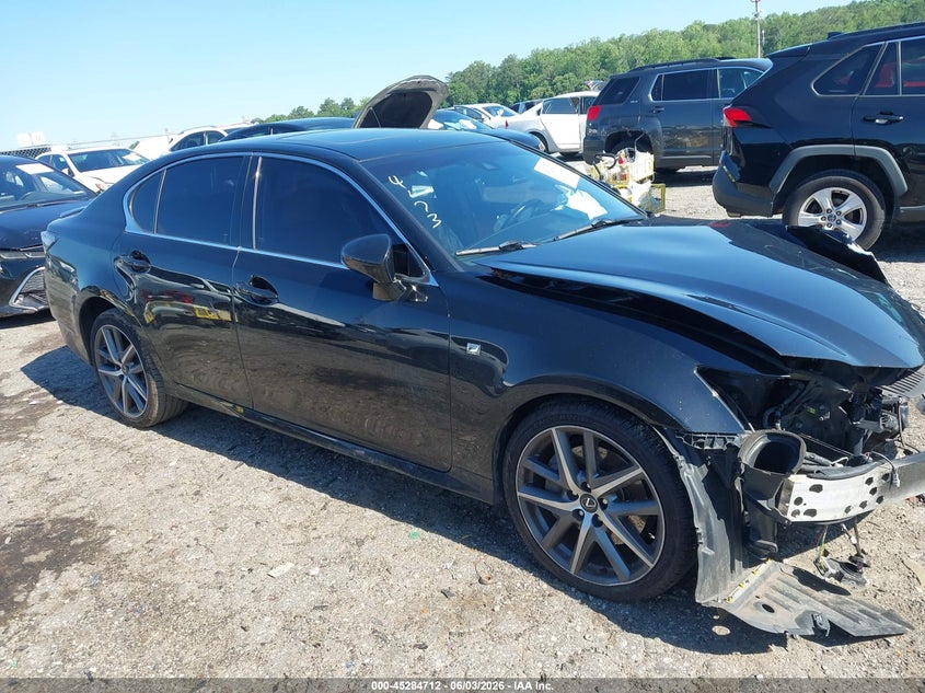 2016 Lexus Gs VIN JTHCZ1BL1GA004173 IAAI salvage auction — FRONT END, Salvage (Georgia), sold $1,250 on 2026-07-29 (photo 1)