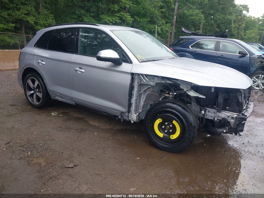 2022 Audi Q5 VIN WA1EAAFY3N2124985 IAAI salvage auction — FRONT END, Salvage Title, sold $7,500 on 2026-07-29 (photo 1)