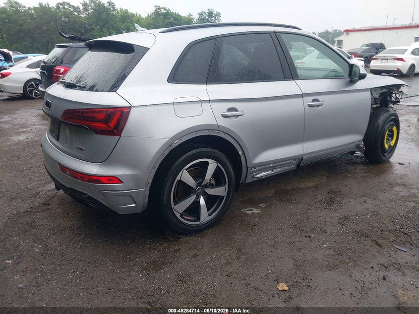 2022 Audi Q5 VIN WA1EAAFY3N2124985 IAAI salvage auction — FRONT END, Salvage Title, sold $7,500 on 2026-07-29 (photo 4)