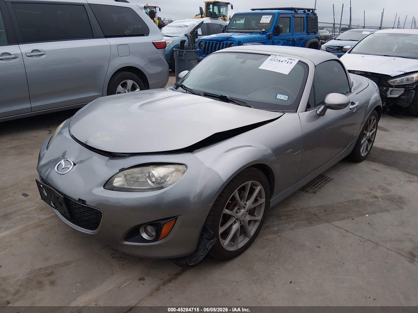 2009 Mazda Mx-5 VIN JM1NC26F490204558 IAAI salvage auction — FRONT END, Salvage (Texas), sold $1,550 on 2026-07-07 (photo 2)