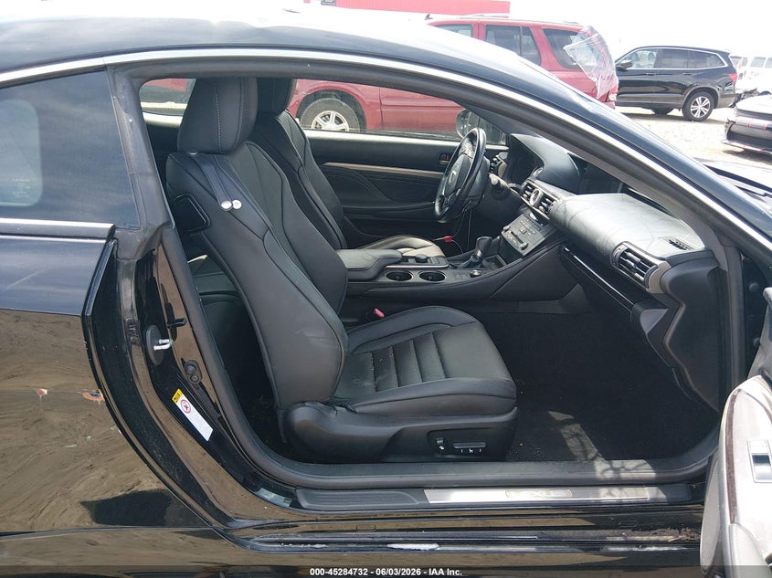 2016 Lexus Rc VIN JTHHA5BC0G5002380 IAAI salvage auction — FRONT & REAR, Clear (Arkansas), sold $5,275 on 2026-07-22 (photo 5)