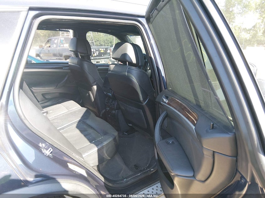 2008 BMW X5 VIN 5UXFE83508L166366 IAAI salvage auction — LEFT SIDE, Clear (Indiana), sold $475 on 2026-07-22 (photo 8)