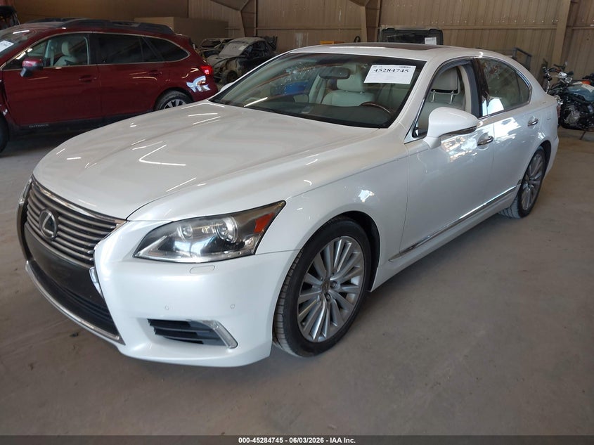 2013 Lexus Ls VIN JTHBL5EF8D5120078 IAAI salvage auction — REAR END, Salvage Title, sold $6,300 on 2026-07-11 (photo 2)