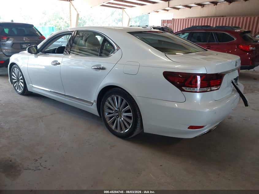 2013 Lexus Ls VIN JTHBL5EF8D5120078 IAAI salvage auction — REAR END, Salvage Title, sold $6,300 on 2026-07-11 (photo 3)