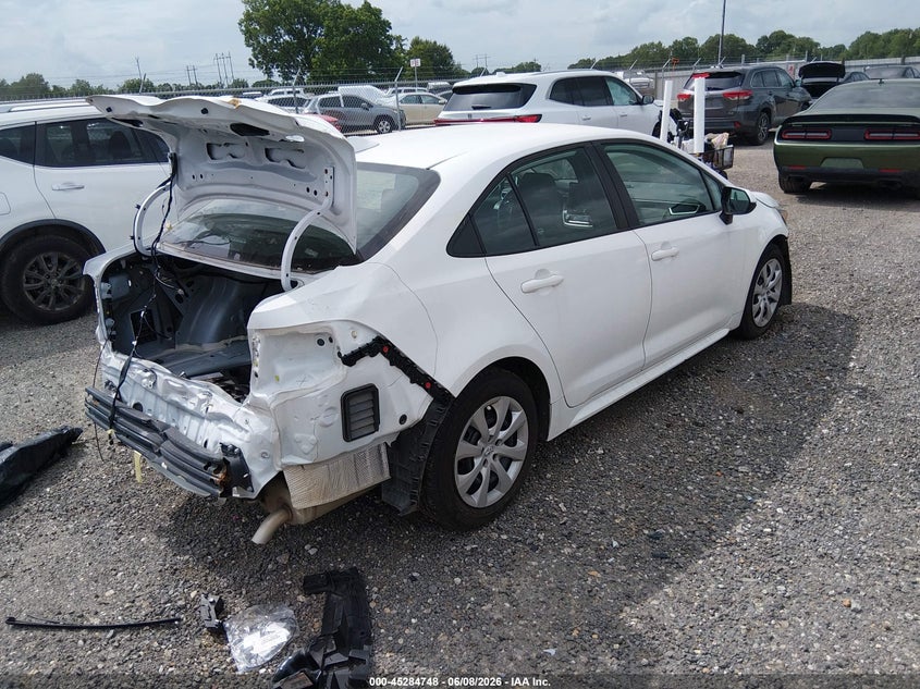 2023 Toyota Corolla VIN 5YFB4MDE2PP009650 IAAI salvage auction — FRONT & REAR, Salvage Title, sold $4,100 on 2026-07-29 (photo 4)