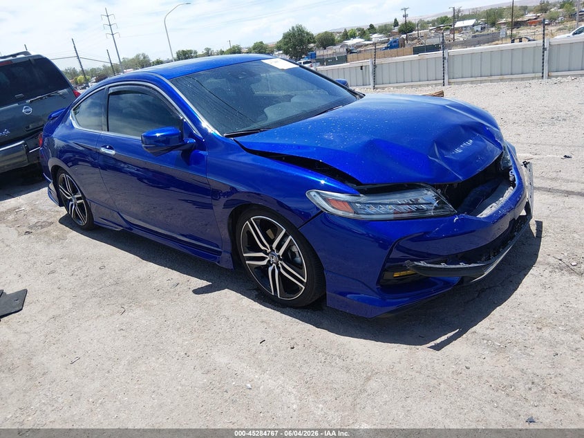 2017 Honda Accord VIN 1HGCT2B01HA005471 IAAI salvage auction — FRONT END, Salvage Title, sold $4,550 on 2026-07-09 (photo 1)
