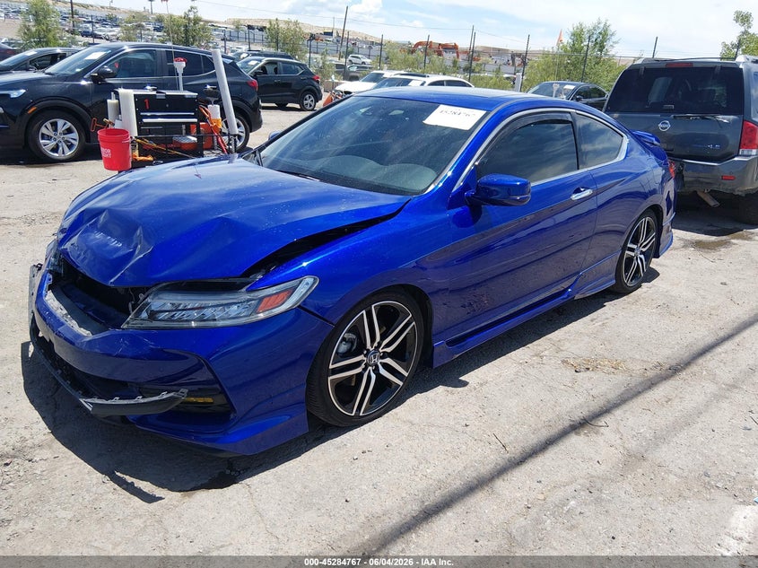 2017 Honda Accord VIN 1HGCT2B01HA005471 IAAI salvage auction — FRONT END, Salvage Title, sold $4,550 on 2026-07-09 (photo 2)