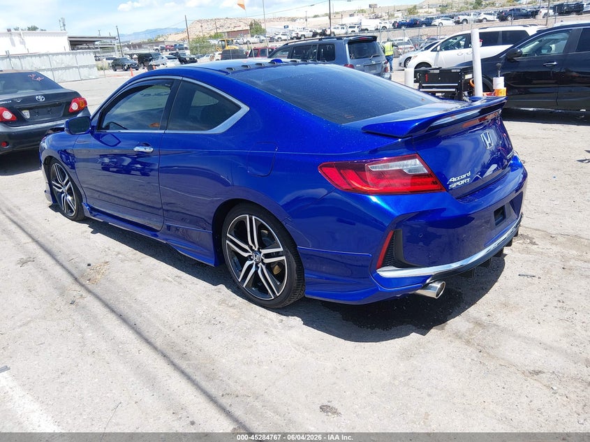 2017 Honda Accord VIN 1HGCT2B01HA005471 IAAI salvage auction — FRONT END, Salvage Title, sold $4,550 on 2026-07-09 (photo 3)